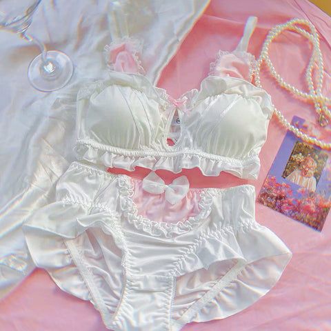 Pastel Bunny Coquette Lolita Lingerie Set