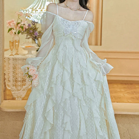 Airielle Butterfly Applique Fairy Dress