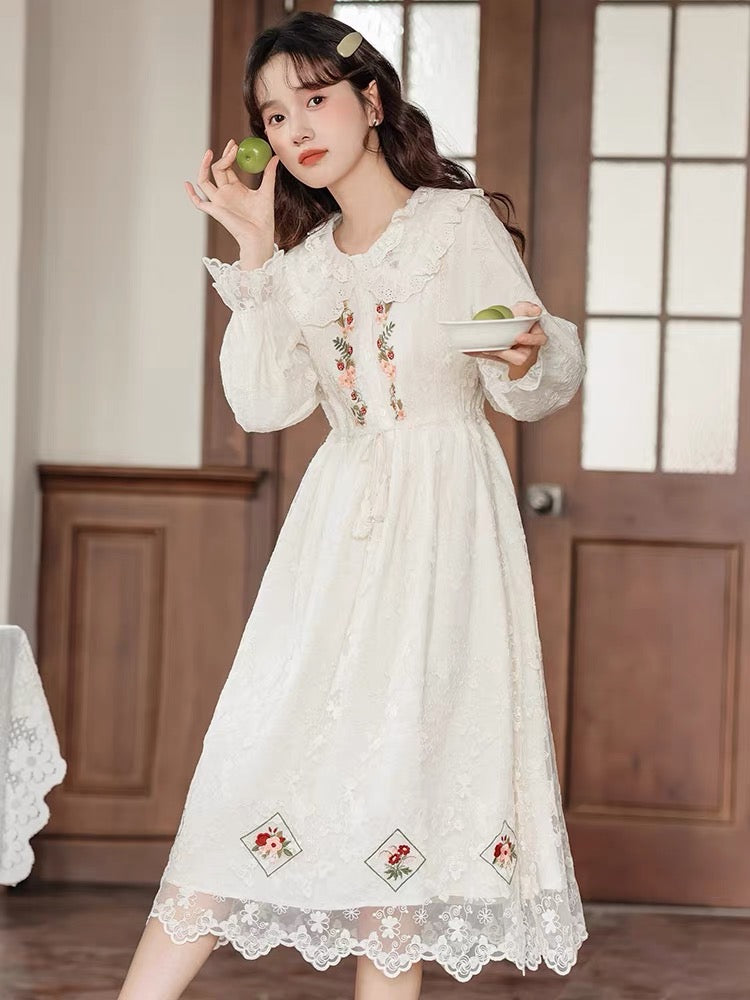 Fig Creek Fall Cottagecore Dress