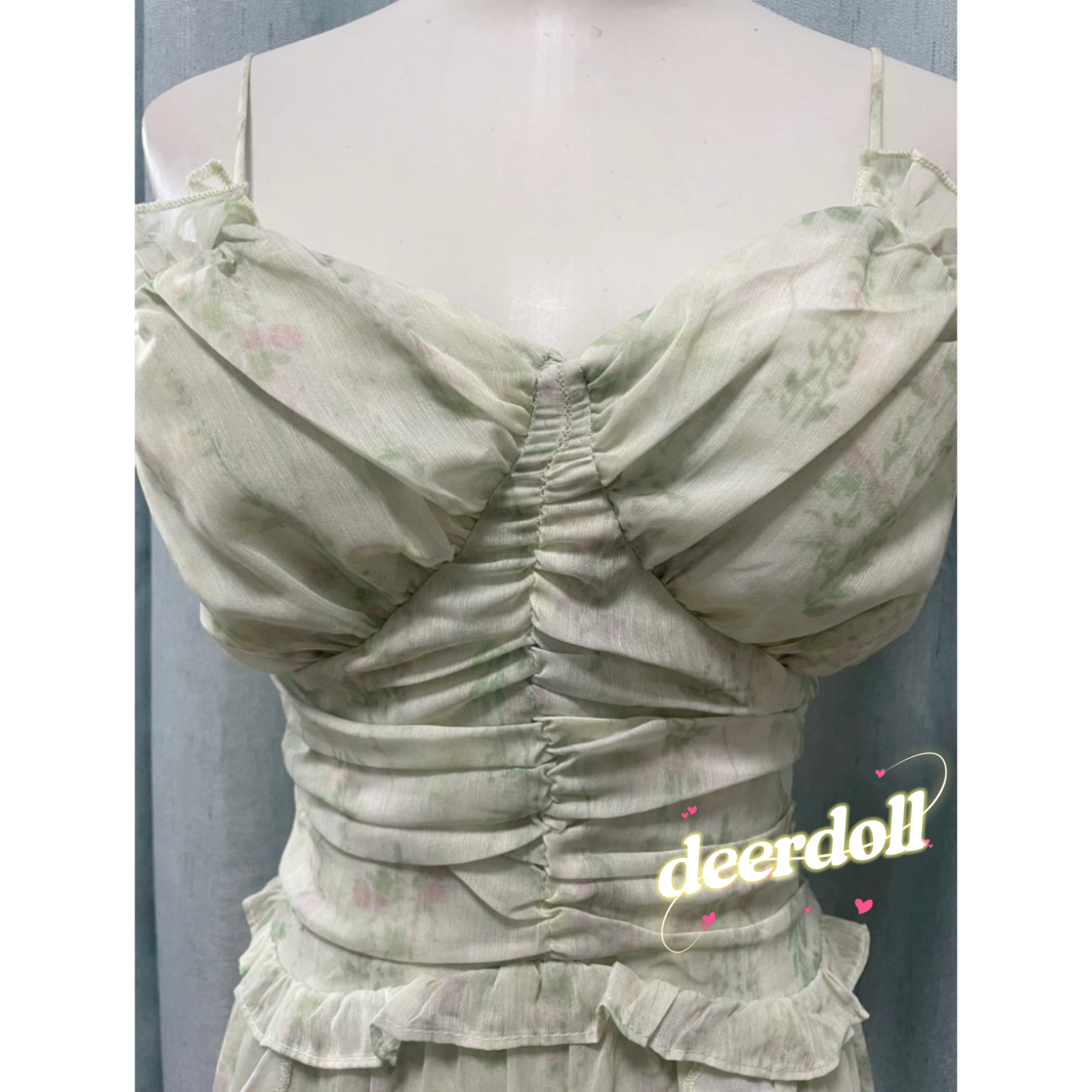 Gardenia Green Fairy Princess Dress