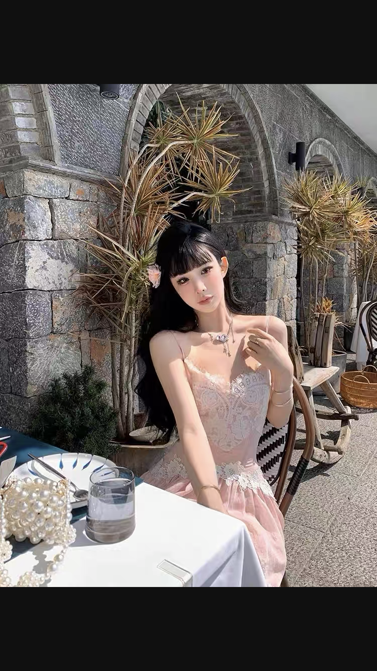 Lizy Lace Coquette Princess Dress