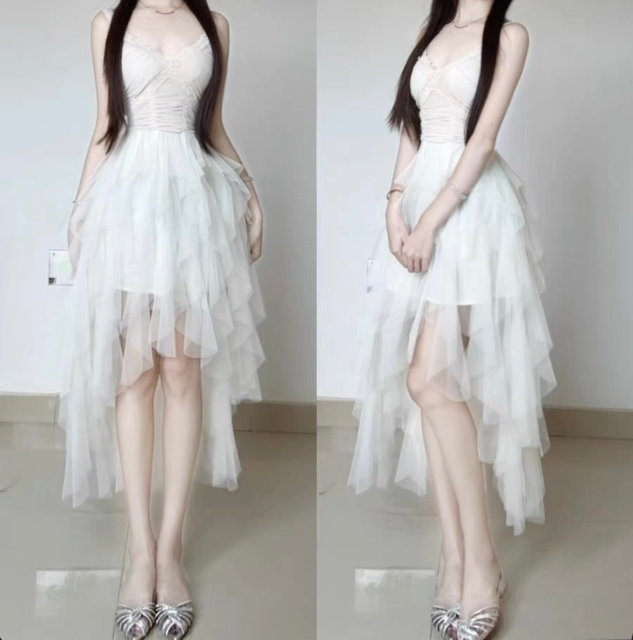 Angel Whispers Angelcore Coquette Dress