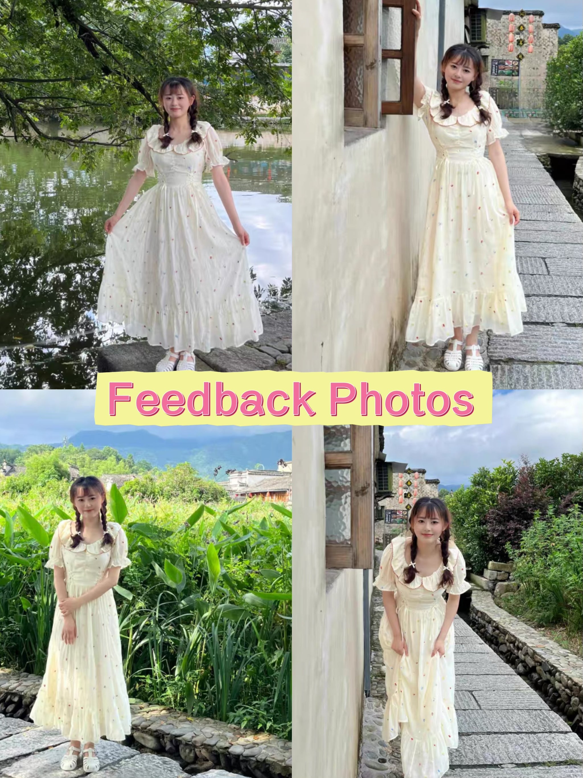 Sophie Lemonflower Cottagecore Aesthetic Dress