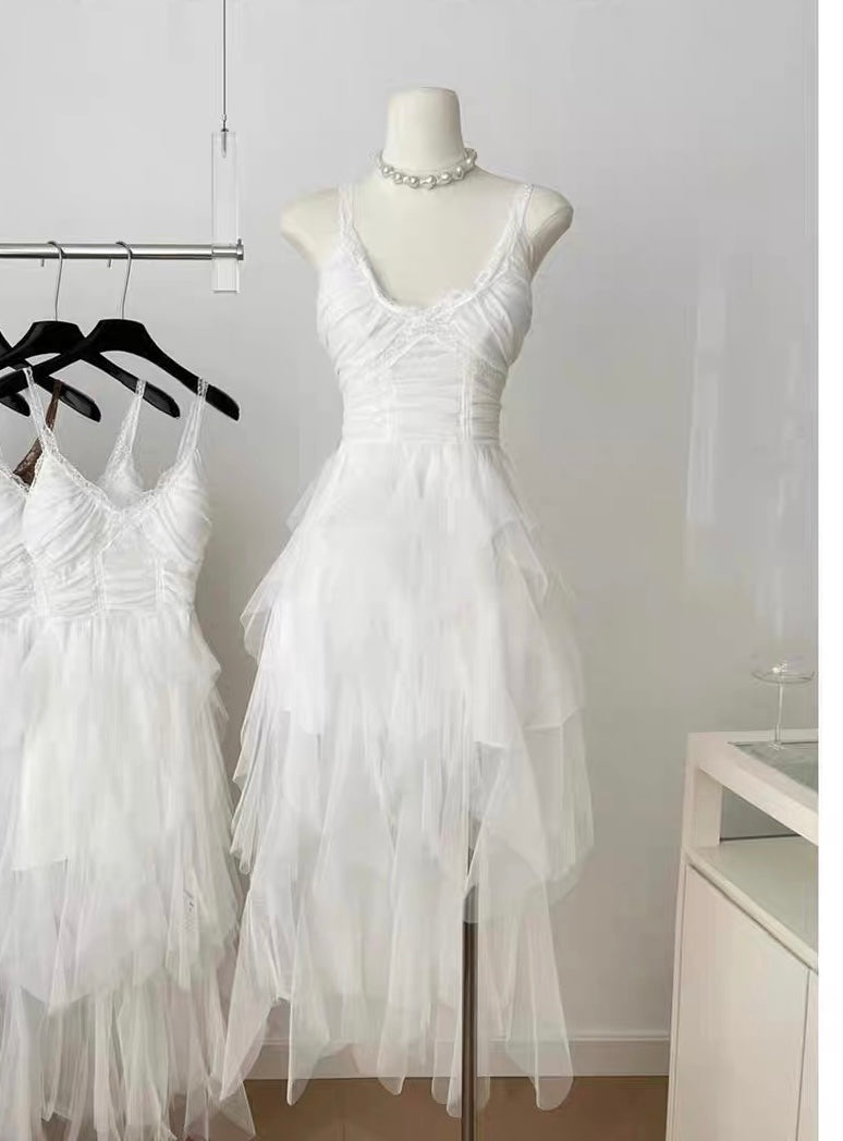 Angel Whispers Angelcore Coquette Dress