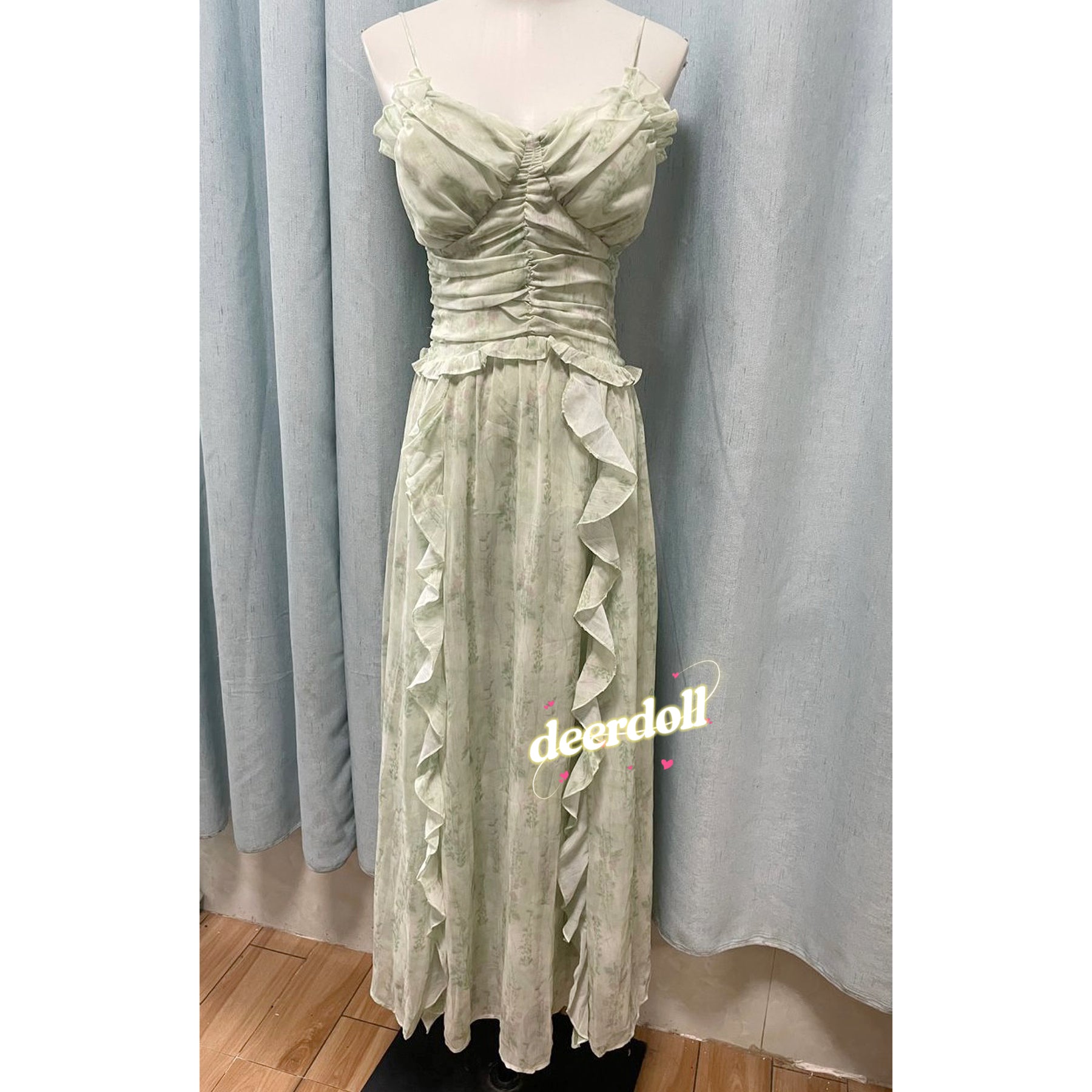 Gardenia Green Fairy Princess Dress