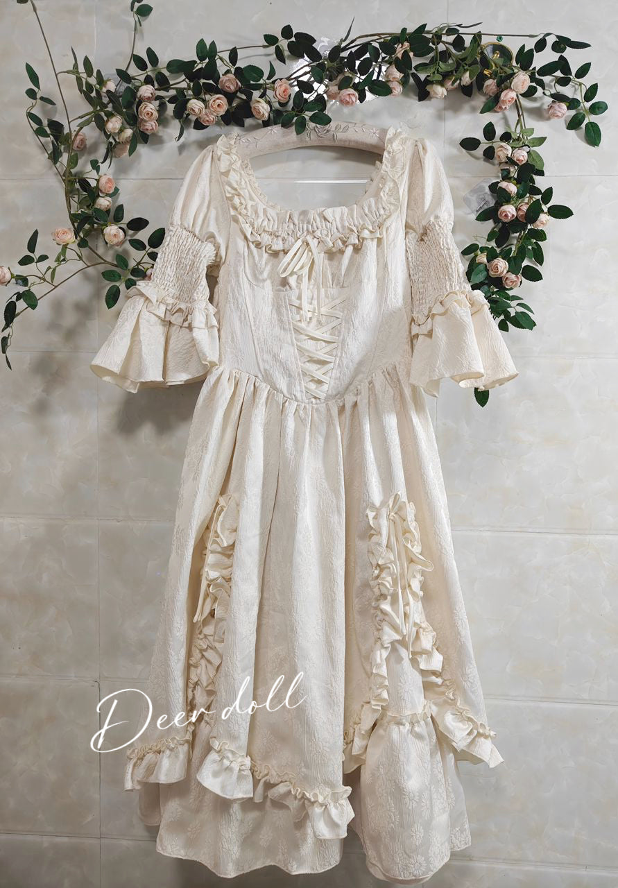 Royalcore Rococo Romantic Royalcore Rococo Princess Dress Rococo Dress Princesscore Dress