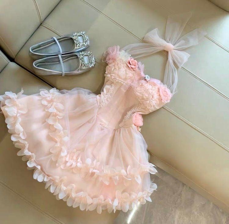Petal Rays Balletcore Coquette Princess Dress