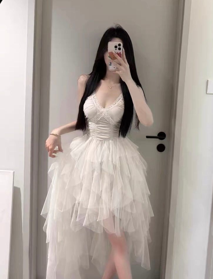Angel Whispers Angelcore Coquette Dress