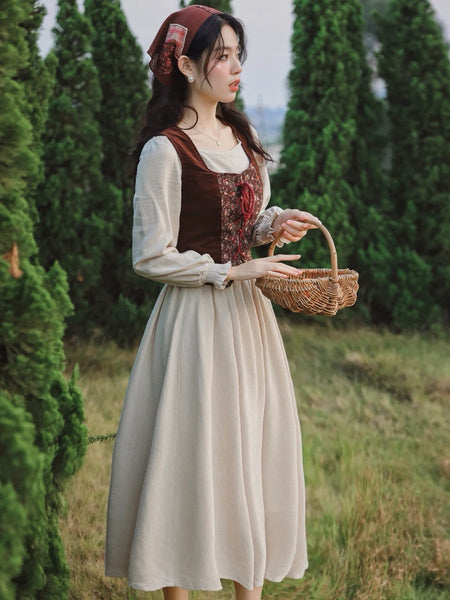 The Hedge Witch 3-Piece Cottagecore Dress Set