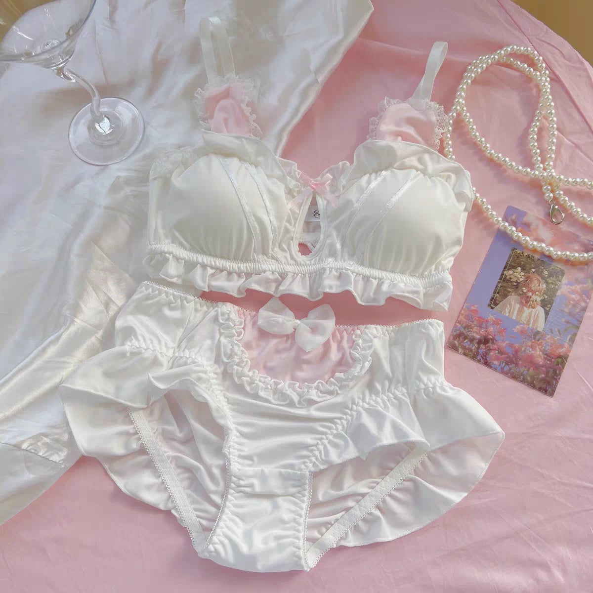 Pastel Bunny Coquette Lolita Lingerie Set