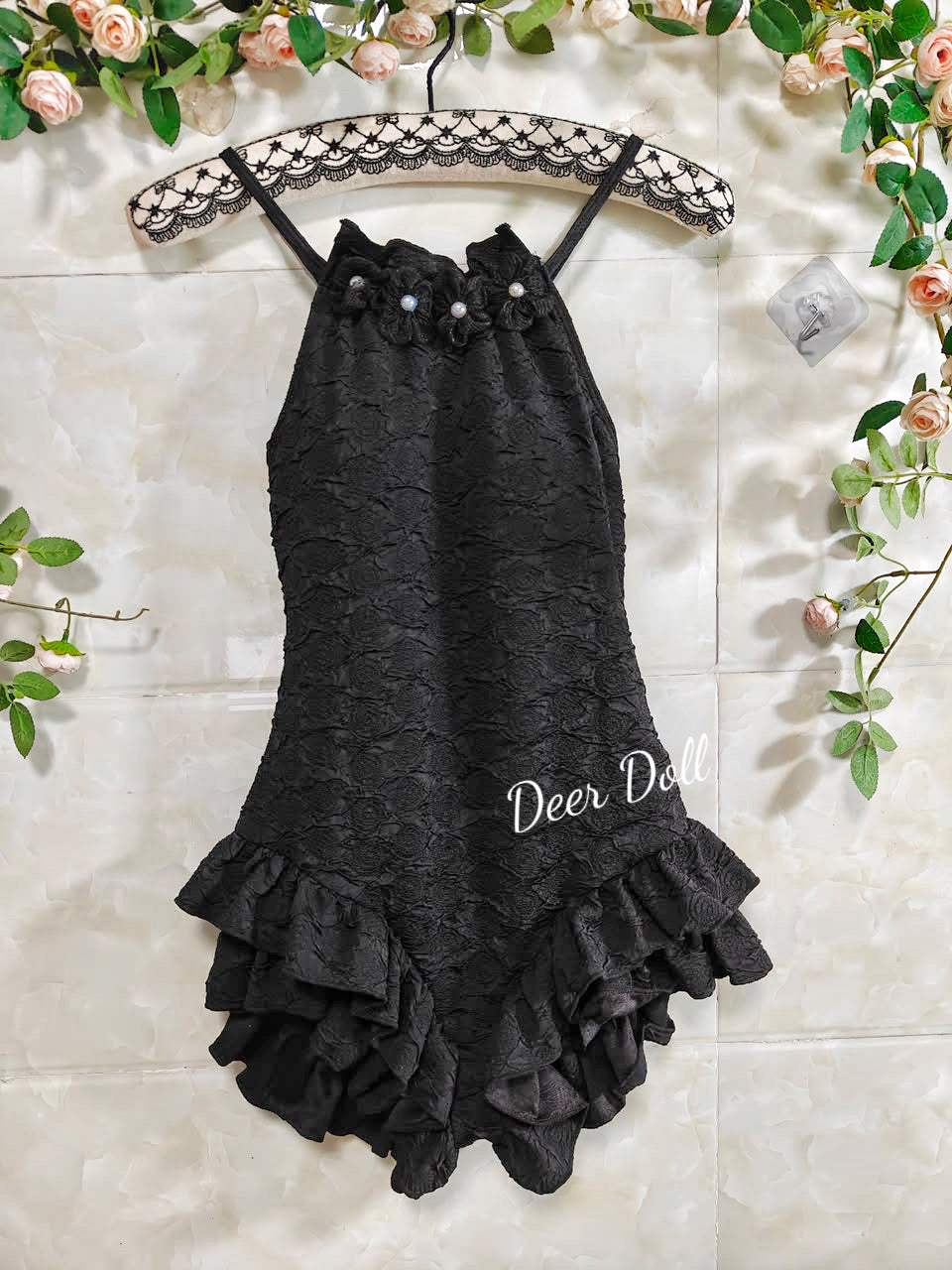 Bubble Pond Ruffle Swimsuit