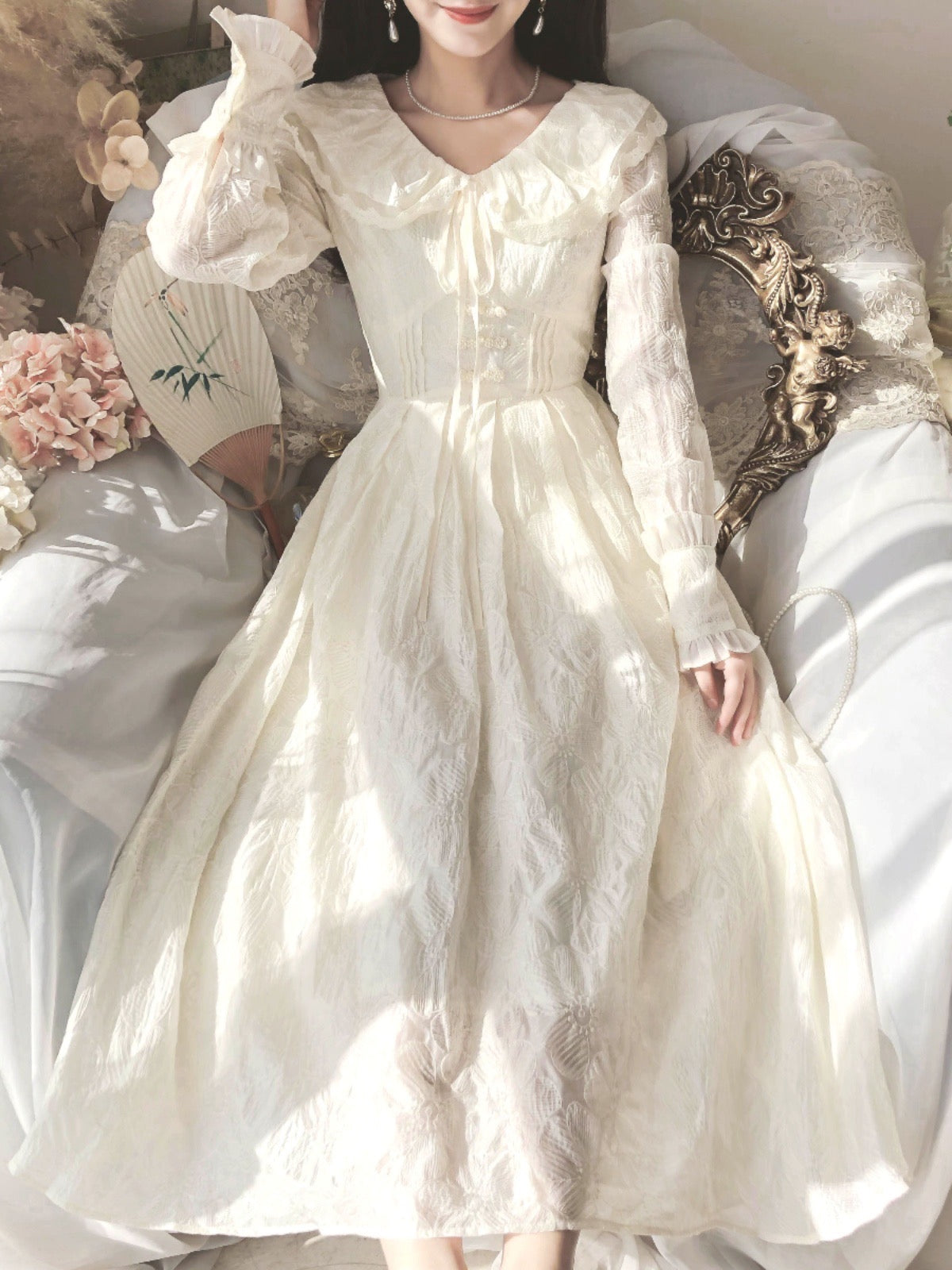 Adored by Dreams Romantic Vintage-style Princess Dress