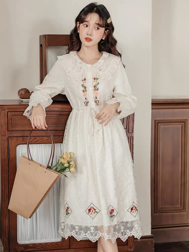 Fig Creek Fall Cottagecore Dress