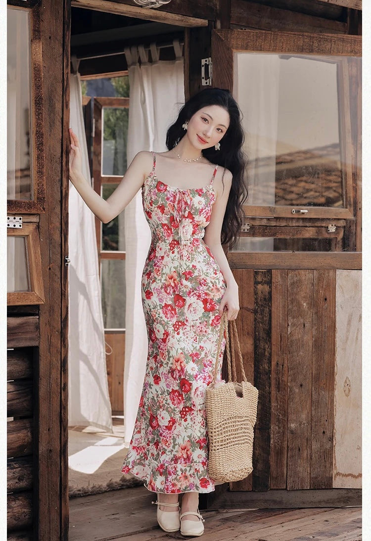 Primrose Floral Shabby Chic Dress