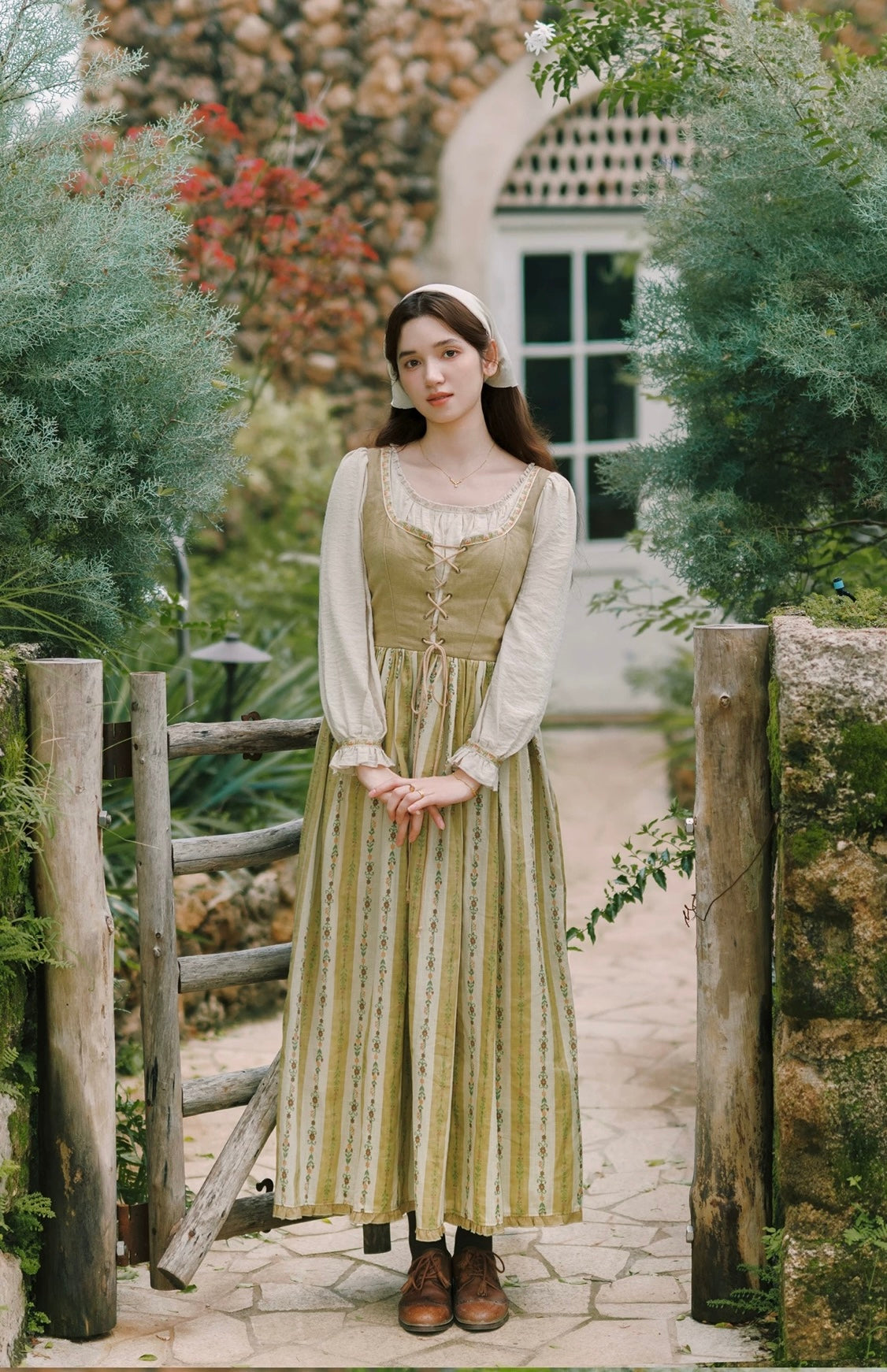 winter cottagecore dress Cottage core winter fashion