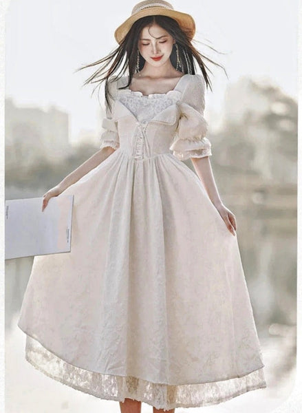 Princesscore Style Romantic Royalcore Aesthetic Princesscore Dresses at Deer Doll