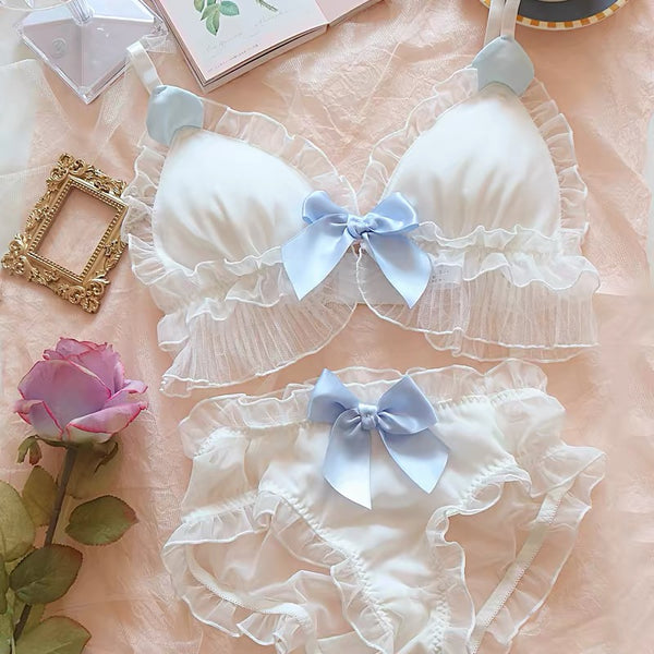 Blue Wink Nymphette Kawaii Princess Lingerie Set