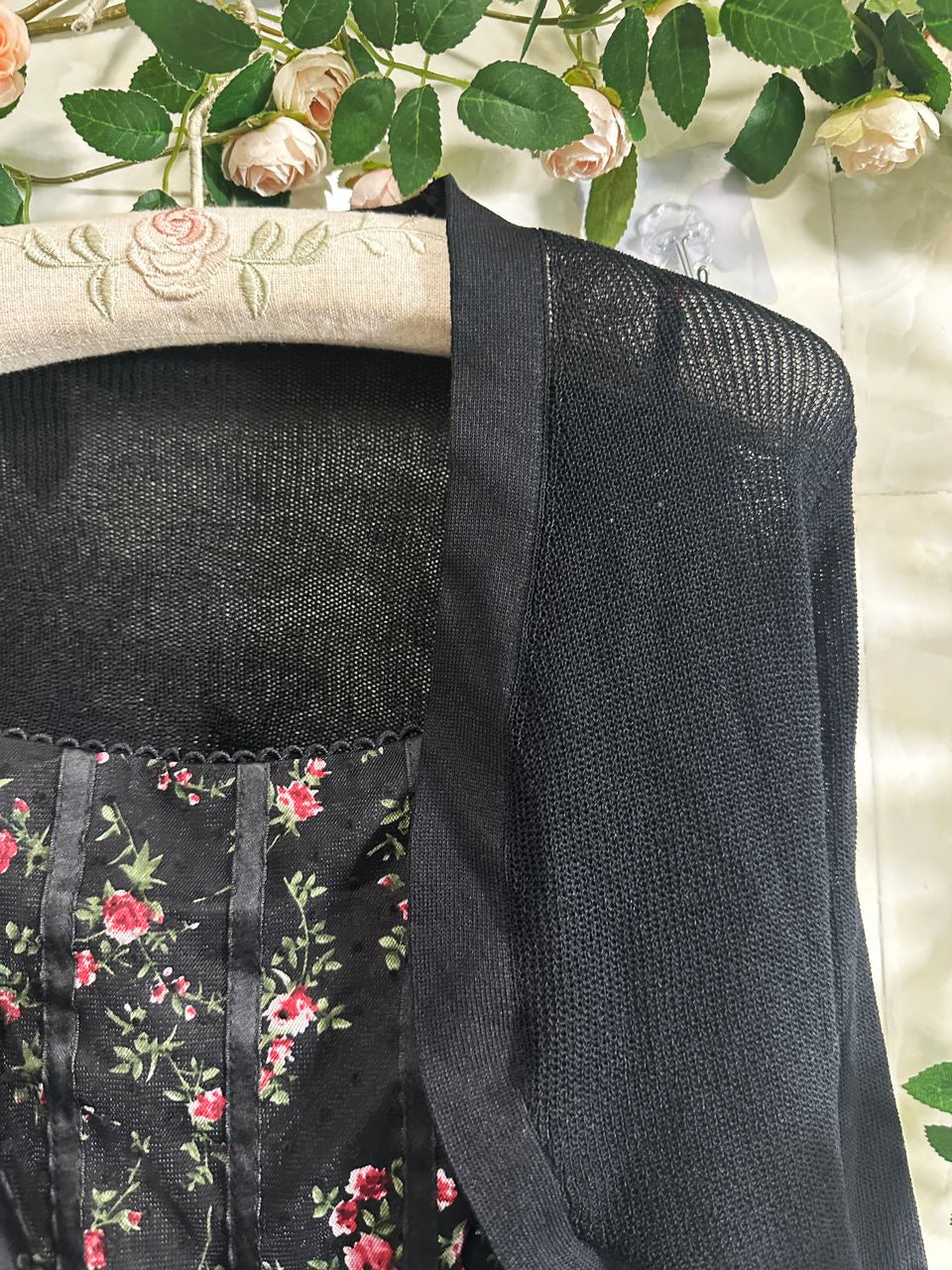 Floriana Dark Cottagecore Dress