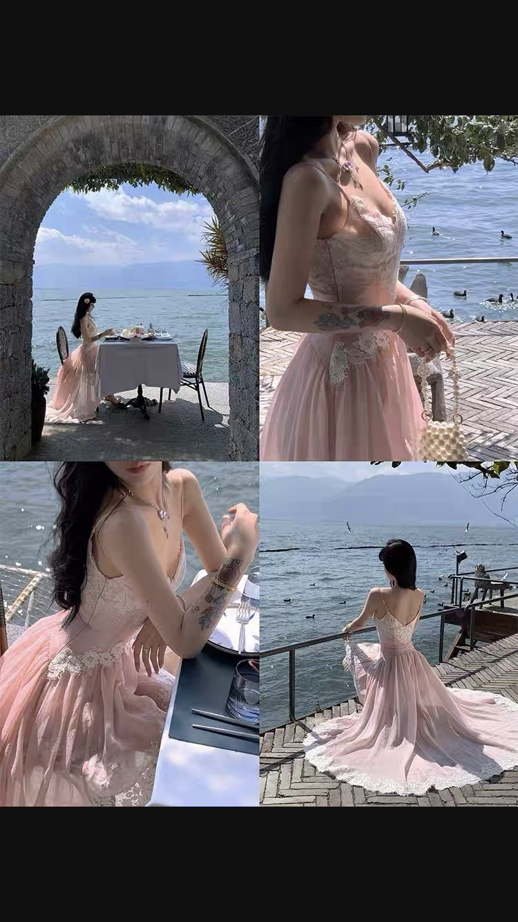 Lizy Lace Coquette Princess Dress