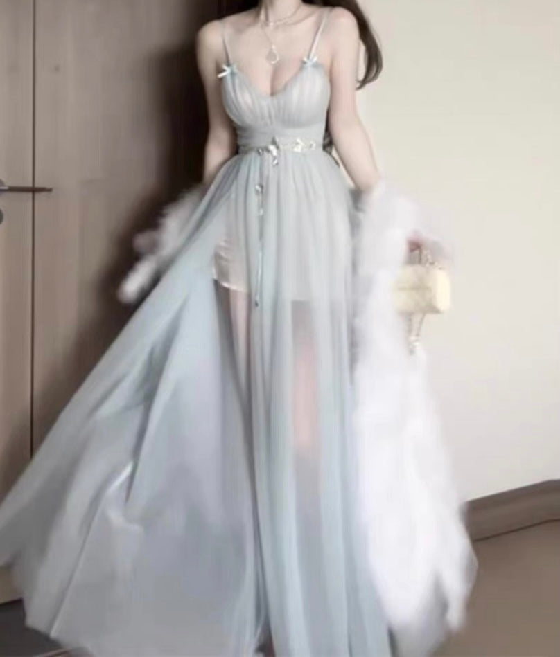 Iridia Light Blue Ethereal Fairy Dress
