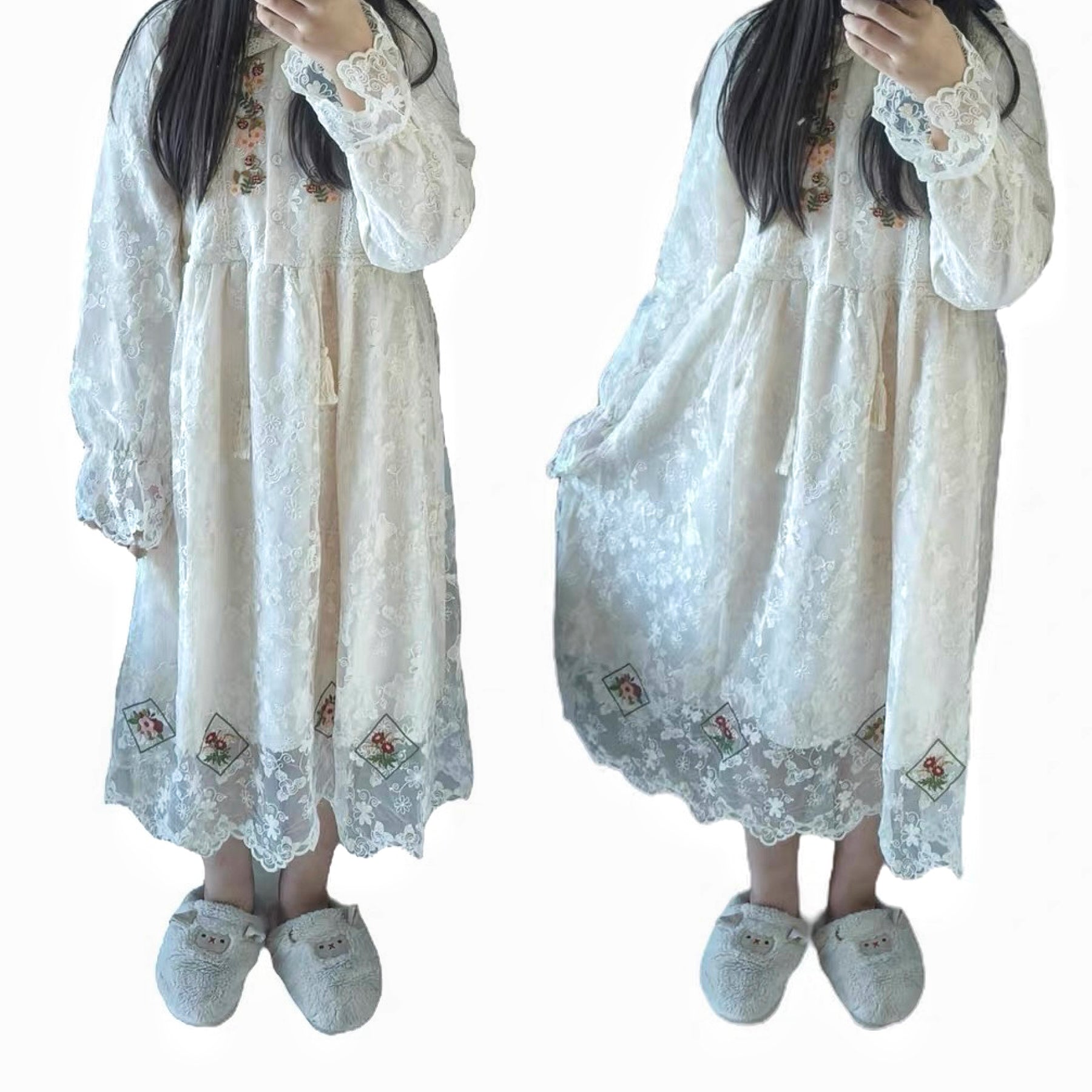 Fig Creek Fall Cottagecore Dress