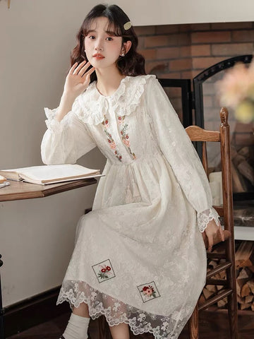Fig Creek Fall Cottagecore Dress