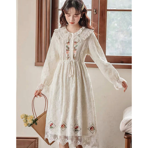 Fig Creek Fall Cottagecore Dress