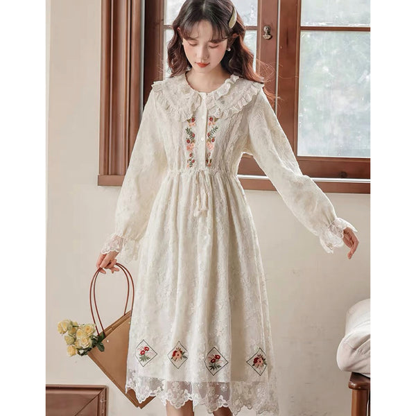 Fig Creek Fall Cottagecore Dress
