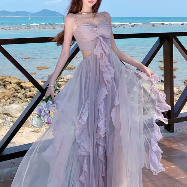 Frosty Violet Ethereal Essence Dress