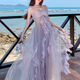 Frosty Violet Ethereal Essence Dress