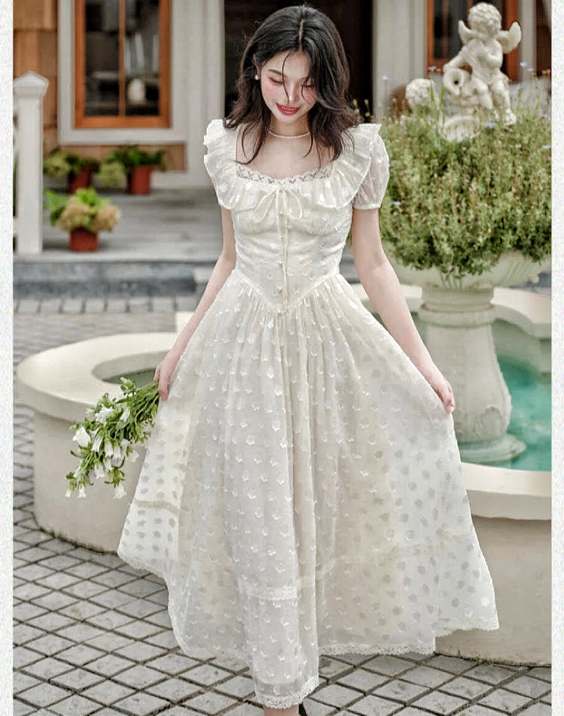Romantic Cottagecore Princess Dress vintage cottagecore dress Romantic Cottagecore Princess Dress vintage cottagecore dress