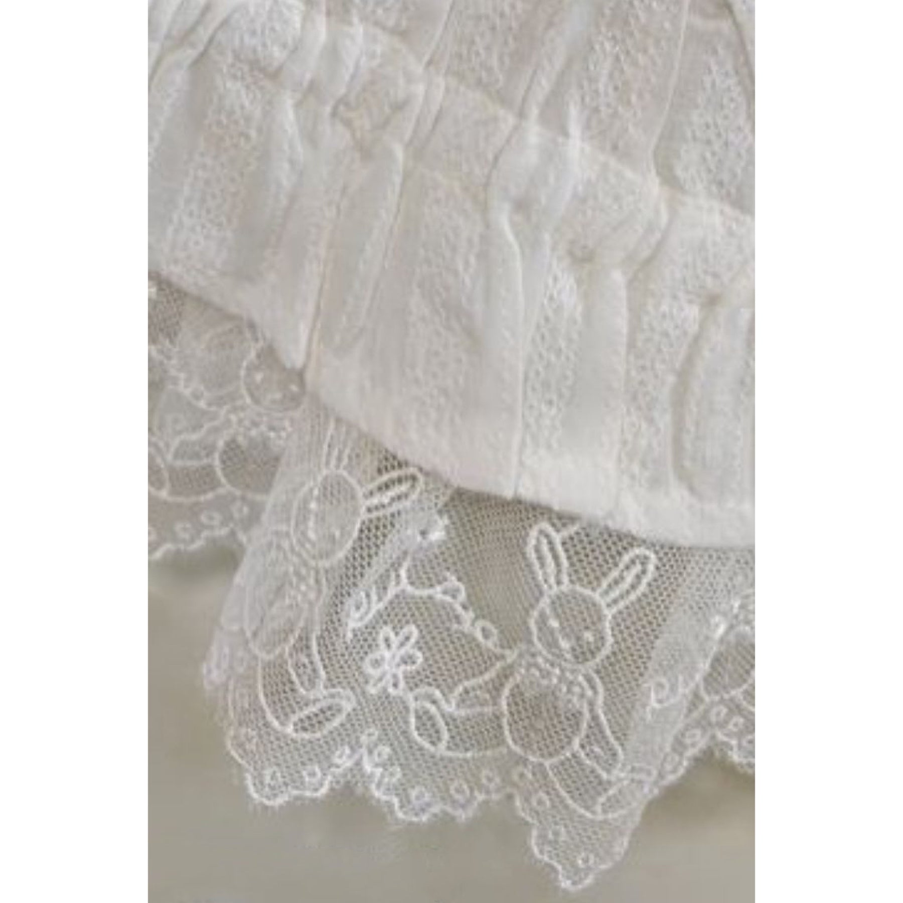 Bunny Lace Cotton Ruffle Lace Bloomer Lolita Shorts