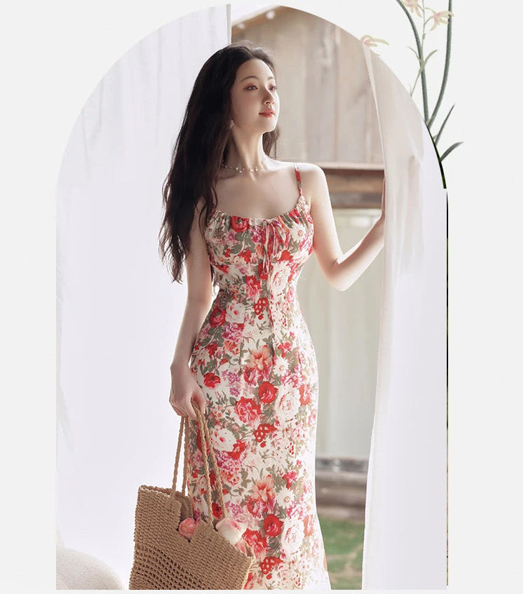 Primrose Floral Shabby Chic Dress