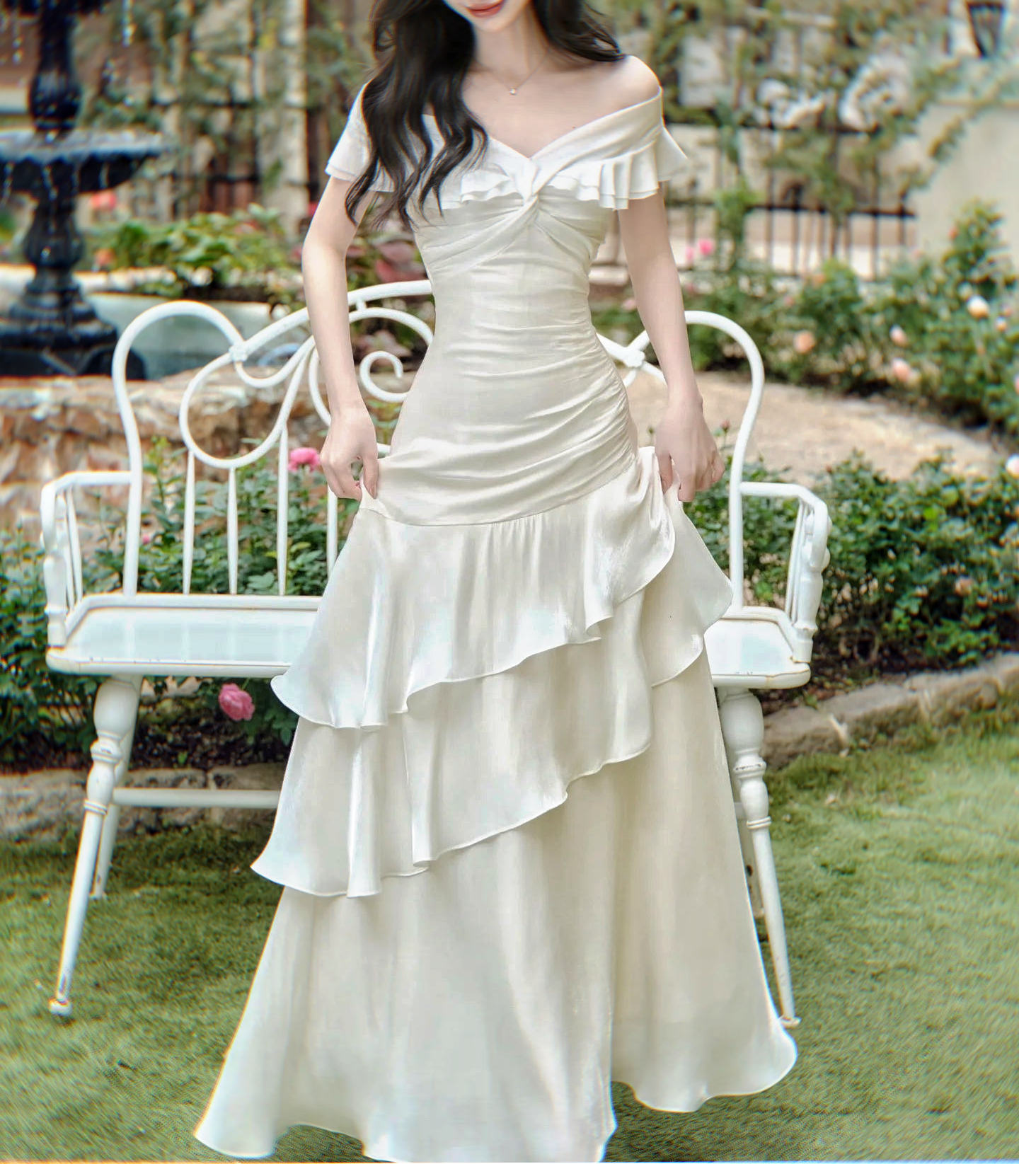 Estella Light Academia Romantic Royalcore Dress