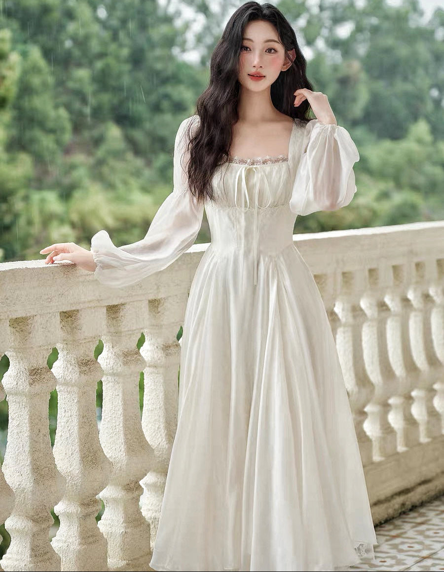 Romantic Fairy Princess Dress vintage princess dress royalcore style Romantic Fairy Princess Dress vintage princess dress royalcore style