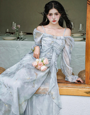Eve Rainbeam Romantic Princess Fairy Dress Fairycore Style