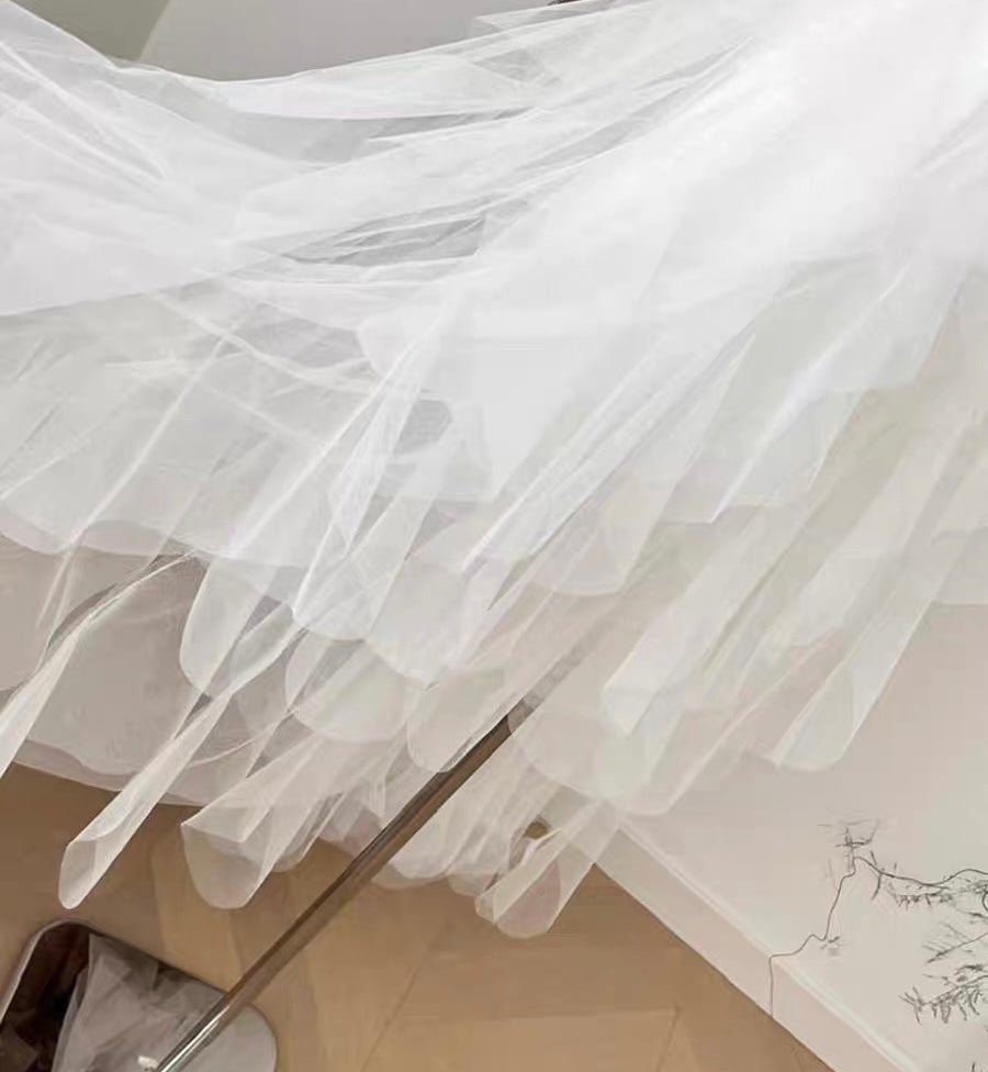 Angel Whispers Angelcore Coquette Dress