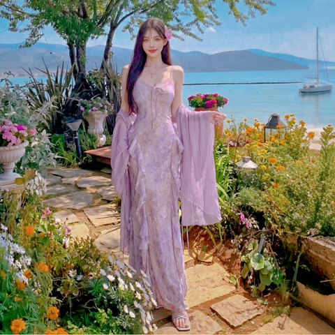 Ethereal Pastel Fairy Dress Romantic Dreamy Fairycore Princess Aesthetic