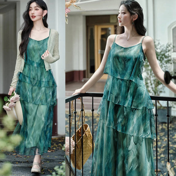 Emerald Enchant Ethereal Essence Dress