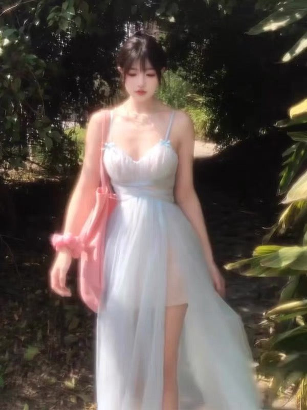 Iridia Light Blue Ethereal Fairy Dress
