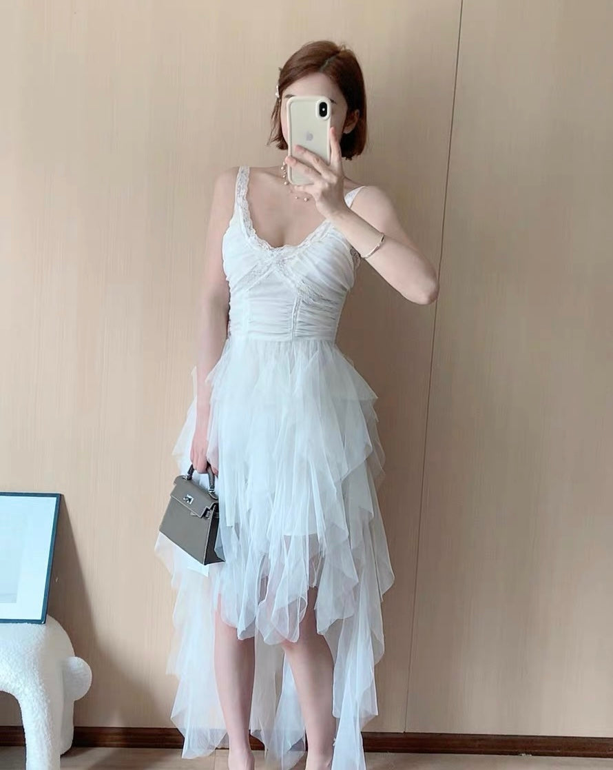 Angel Whispers Angelcore Coquette Dress