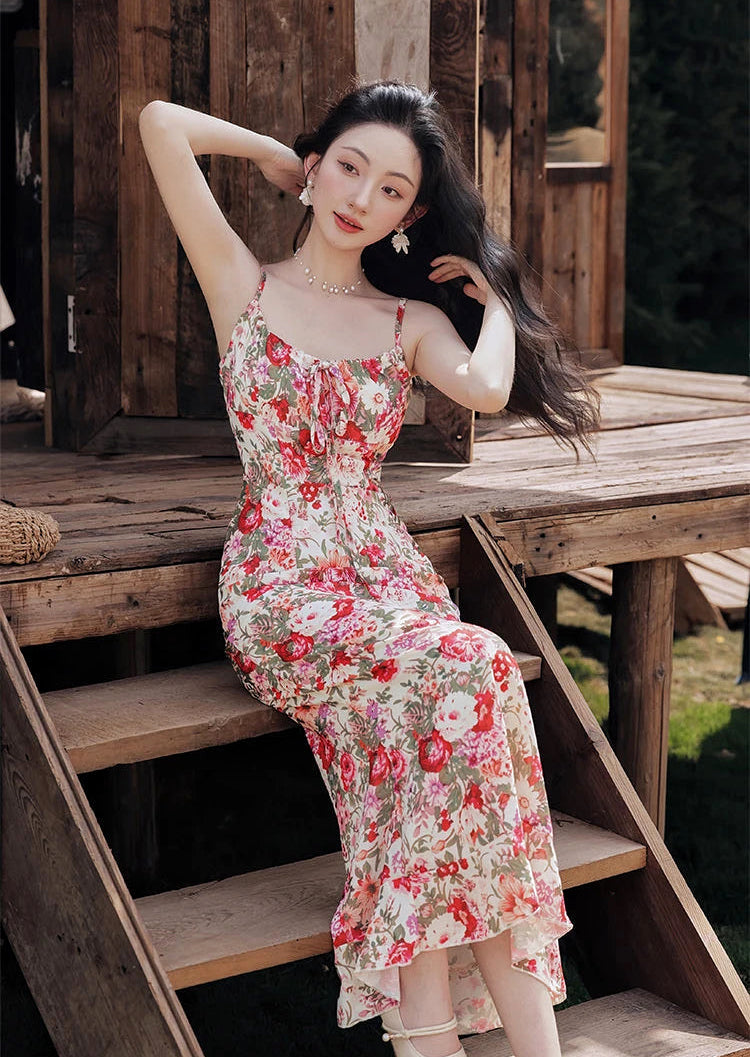 Primrose Floral Shabby Chic Dress