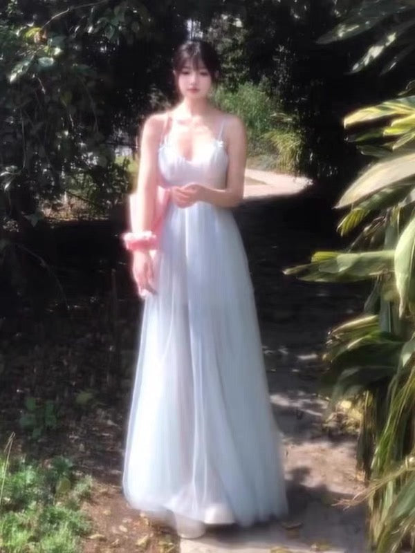 Iridia Light Blue Ethereal Fairy Dress