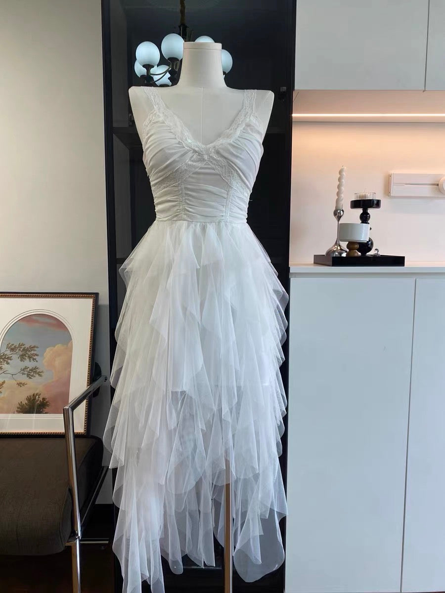 Angel Whispers Angelcore Coquette Dress