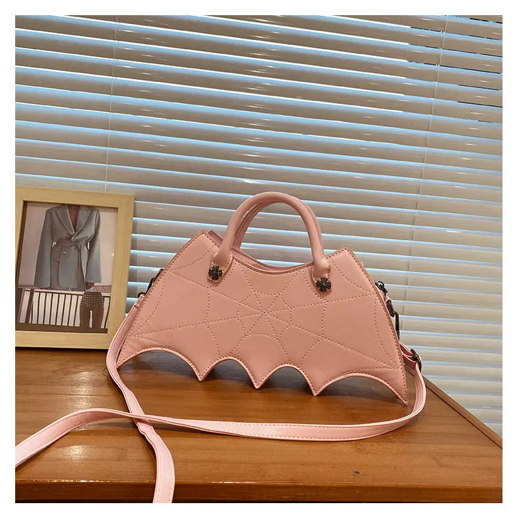 Spiderweb Bat Handbag Purse
