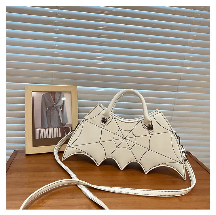 Spiderweb Bat Handbag Purse