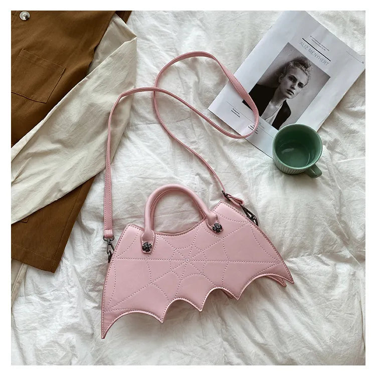 Spiderweb Bat Handbag Purse