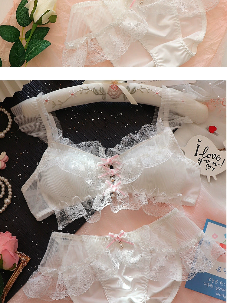 Soft Girly Princess Lingerie Set