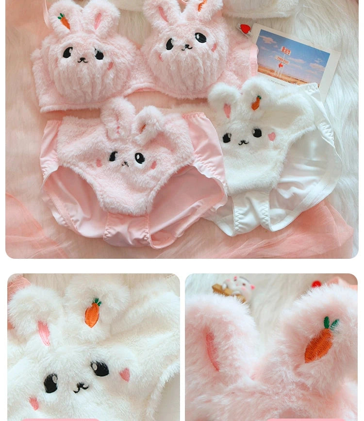 Bunny Plushie Lingerie Set