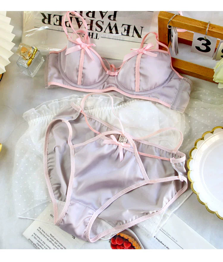 Pastel Coquette Lingerie Set